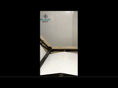 High Load Synthetic Pleated Air Filters Expanded Mesh Backing