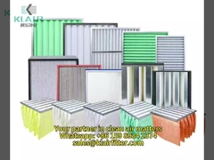 Filtres à air plissés jetables G4 pour la préfiltration industrielle