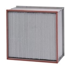 Filtre à hautes températures des médias HEPA de fibres de verre avec les séparateurs en aluminium de cadre de SUS