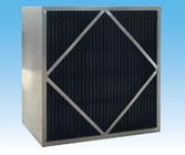 Filtration primaire se pliante de tamis filtrant de charbon actif pour le système de ventilation