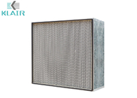 Filtre à air en aluminium en forme de boîte du séparateur HEPA de fibres de verre pour le système de la CAHT
