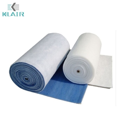Médias de filtrage de ventilation d'air Rolls, matériel du filtre à air G2 G3 G4 de fibre synthétique
