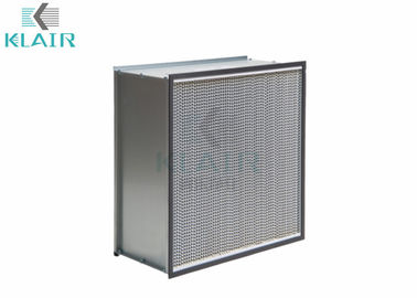Filtre à air particulaire du rendement X12 élevé de la dimension 24 x 24 profondément plissé
