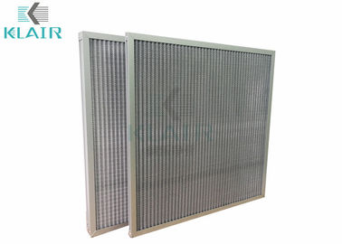 Filtres à air plissés par maille en aluminium en métal lavables pour le capot de cuisine