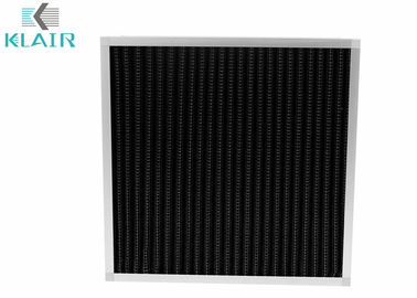 Filtre à air par panneau plissé de charbon actif pour la filtration désagréable d'odeur