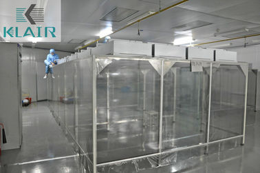 Pièce propre mobile de Softwall de contrôle de contamination pour le processus de fabrication