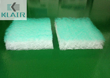Peignez le filtre à air de fibre de verre de plancher d'arrêt pour la filtration de peinture de brume de peinture de cabine